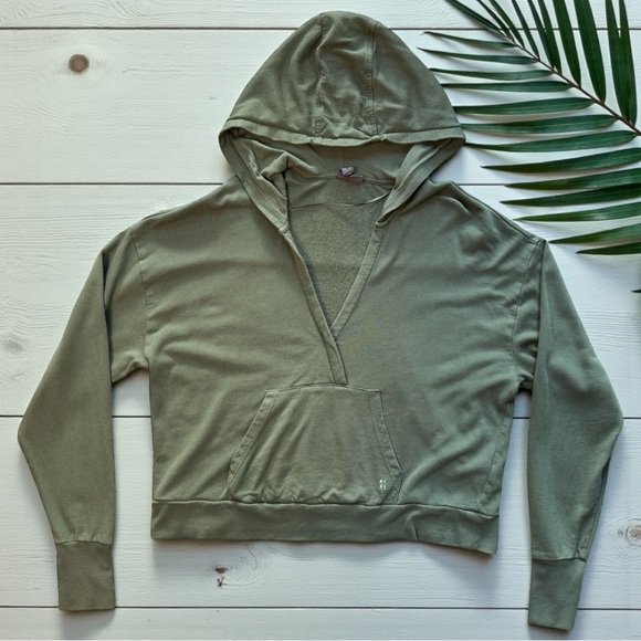 Sweaty Betty Green Hooded Pullover Sweatshirt | Size M - Picture 7 of 15